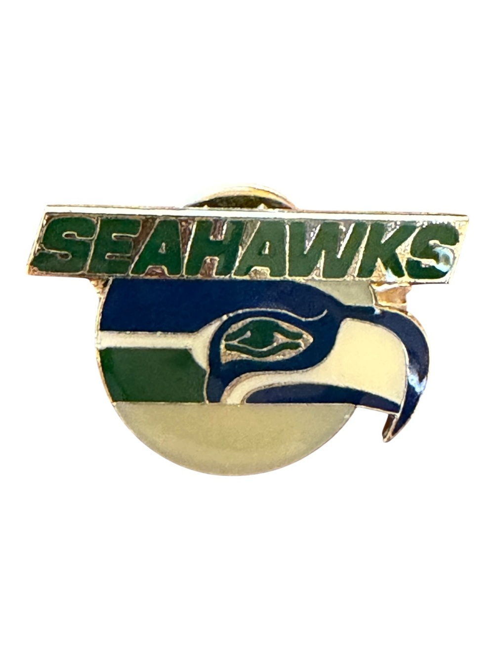 Seattle Seahawks NFL Retro Enamel Lapel Pin 1.5cm